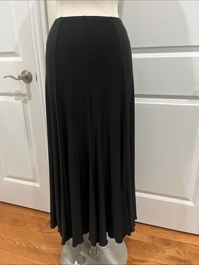 Dance America Ballroom Skirt Black Made in USA Size Medium